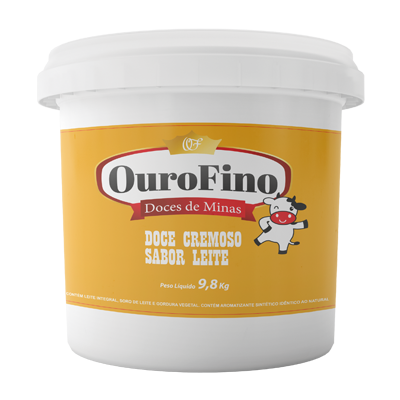 Doce cremoso sabor leite - 9,8kg