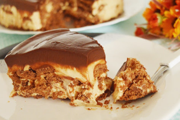 Torta de chocolate com Doce de Leite Souvenir